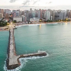 Flat Na Beira Mar De Fortaleza, Brasil Tropical 604 Apartamento